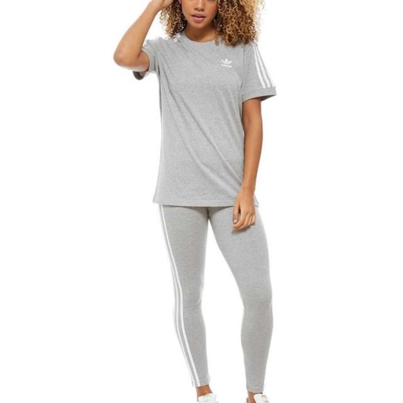 womens adidas t shirt and leggings